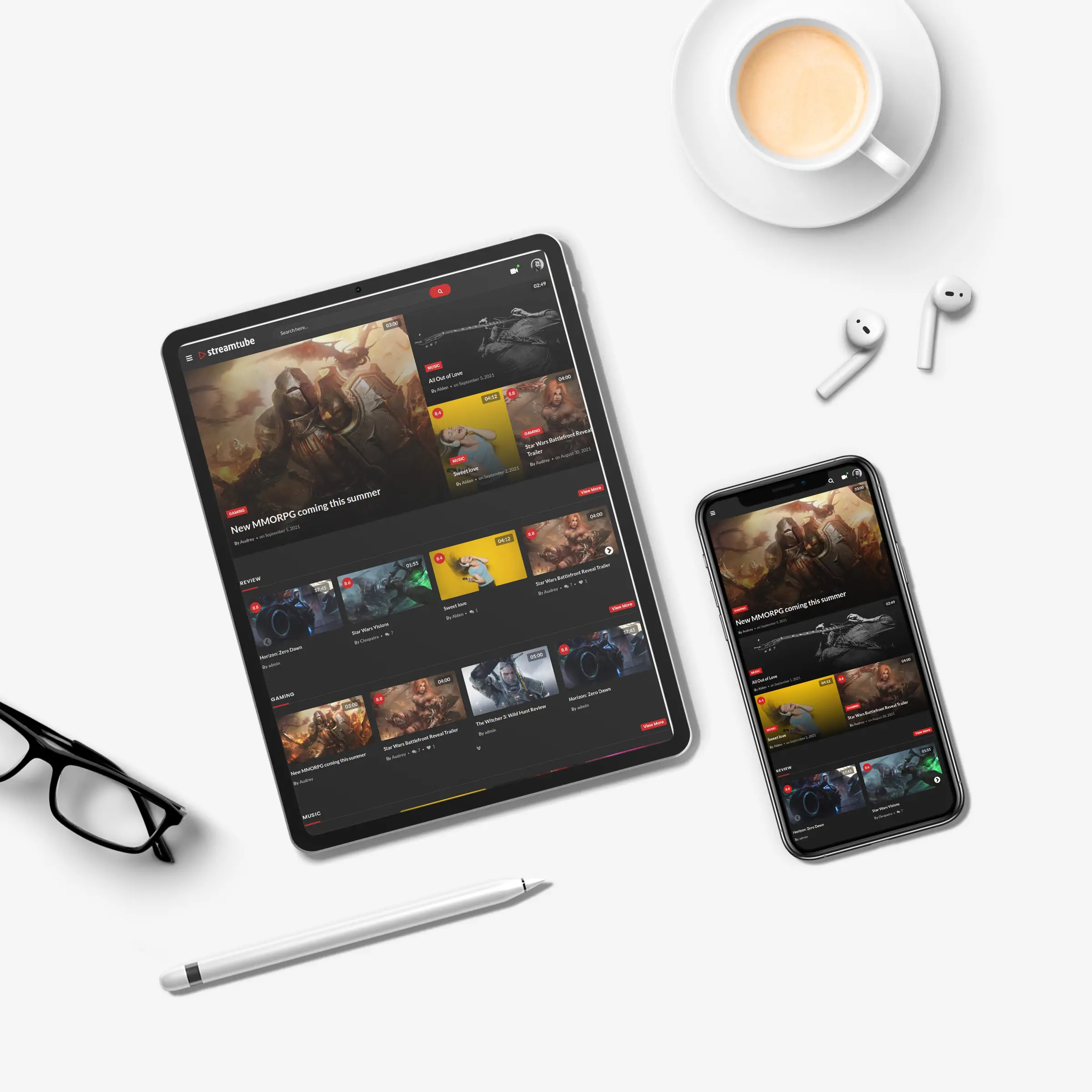 StreamTube - Video Streaming WordPress Theme